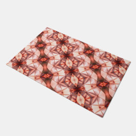 Abstrakt rand av silkesaktiga former i den rosa vi