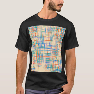 Abstrakt rand, färglöst etnisk gräsmatta. t shirt