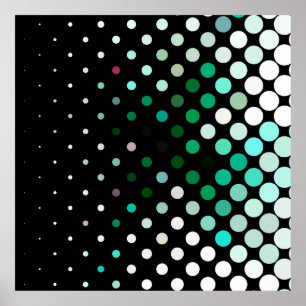 Abstrakt - raster bakgrund mönster. Geometriskt co Poster