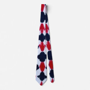 Abstrakt Red Black Modern Manar Tie Slips