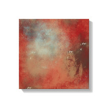 Abstrakt Red Guld Blue Art