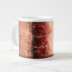 Abstrakt Red Ligcape Jumbo Mugg