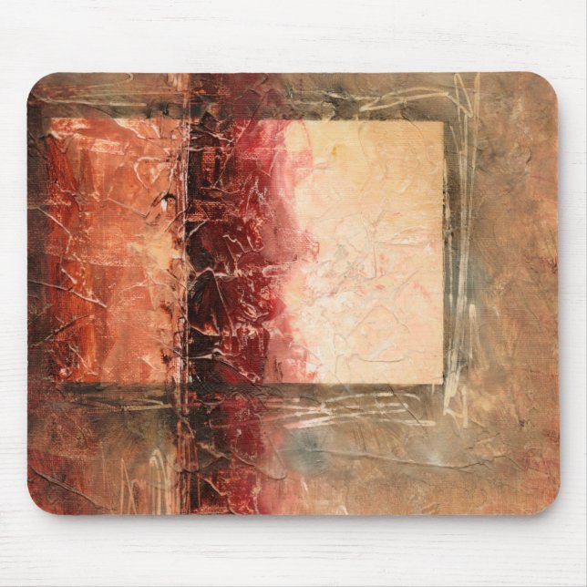 Abstrakt Red Ligcape Musmatta (Framsidan)