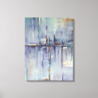 Abstrakt reflektion canvastryck