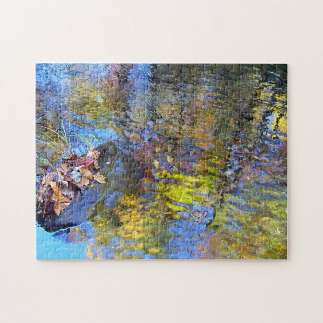 Abstrakt reflexionspussel pussel (Horisontell)