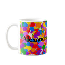 Abstrakt Regnbågsfärgplatta