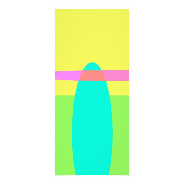 Abstrakt Reklamkort (Framsidan)