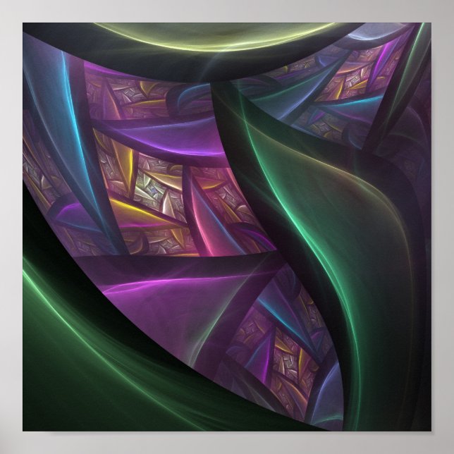 Abstrakt, rektal bakgrund poster (Framsidan)