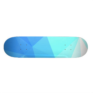 Abstrakt & rena geometriska designer - Snowcap Old School Skateboard Bräda 21,6 Cm