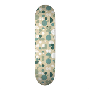Abstrakt retro-mönster old school skateboard bräda 18 cm