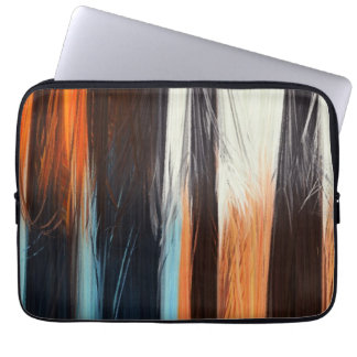 Abstrakt | Retrofärgfull 55 Laptop Sleeve