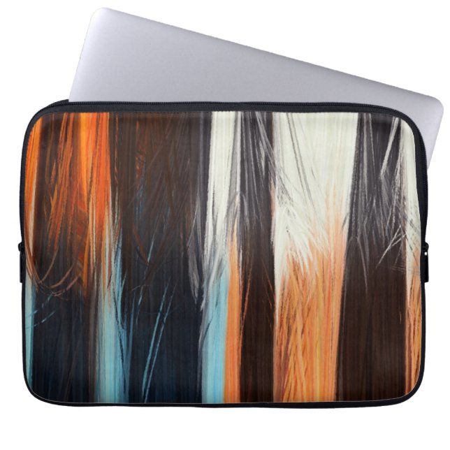 Abstrakt | Retrofärgfull 55 Laptop Sleeve (Framsidan)