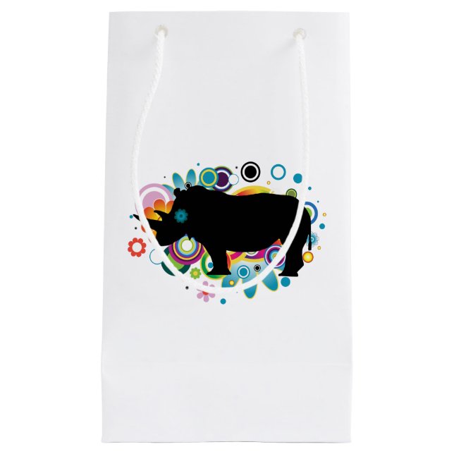 Abstrakt Rhino Gift Bag (Framsidan)