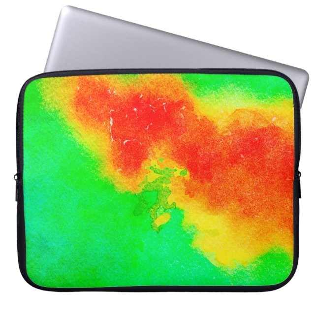 Abstrakt rik struktur teckning. Kreativ Laptop Fodral (Framsidan)