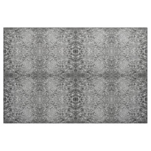 Abstrakt Rippling Vatten Black & White Photo Fabri Tyg