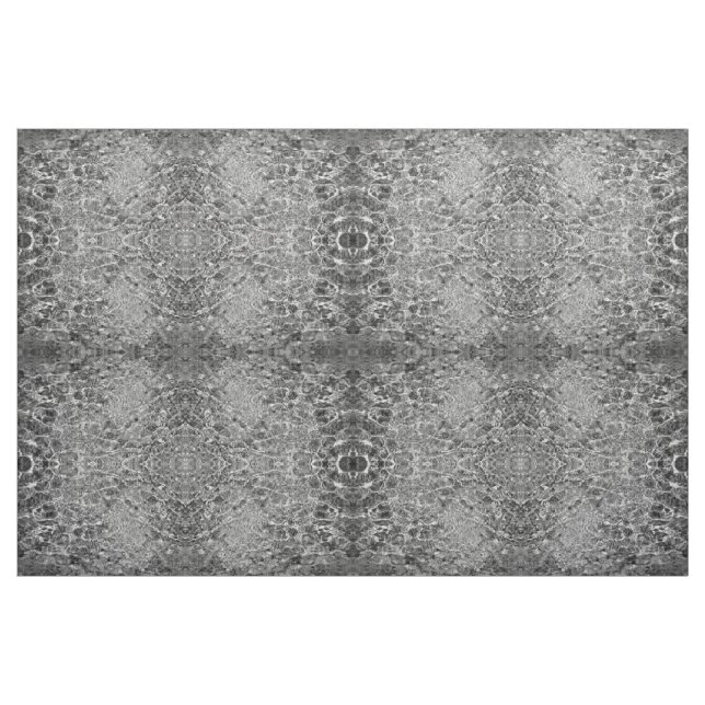 Abstrakt Rippling Vatten Black & White Photo Fabri Tyg (Fat Quarter)