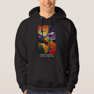 Abstrakt river Runneth över vid Christopher - ORA… Hoodie