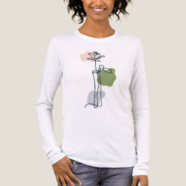 Abstrakt Ro Flower T Shirt