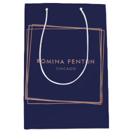 Abstrakt Ro Guld Foil Ramar Modern Professionell