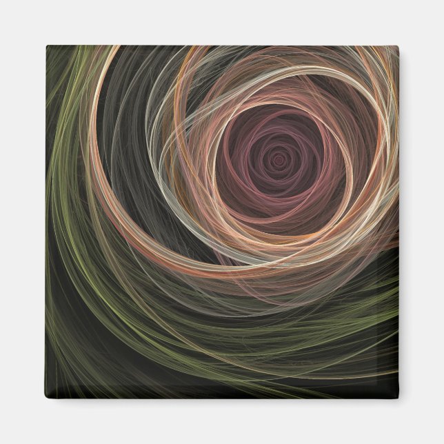 Abstrakt Ro magnet (Framsidan)