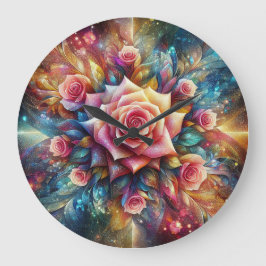 Abstrakt Ro Stor Klocka