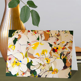 Abstrakt Ro under eftermiddagen Kort