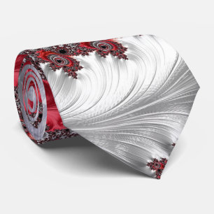 Abstrakt Röd övertoning Spiral Fractal Slips