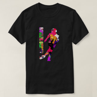Abstrakt Roller Derby T-Shirt
