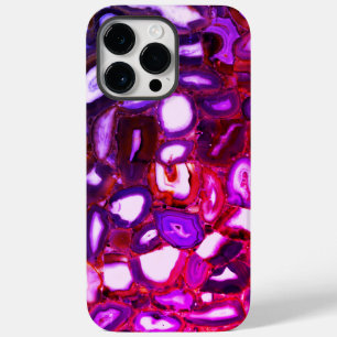 Abstrakt rosa geode mönster, rosa agers