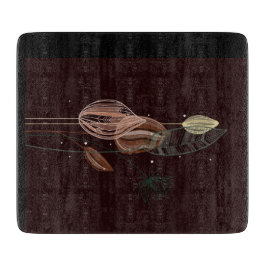 Abstrakt Rosa & Guld Tulips minimalistisk botanik