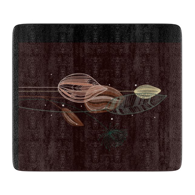 Abstrakt Rosa & Guld Tulips minimalistisk botanik (Framsidan)