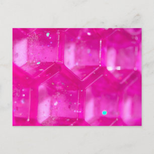 Abstrakt Rosa Hives Vykort