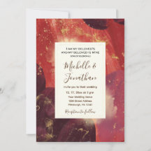 Abstrakt Rosa Lila Guld Christian Bible Bröllop