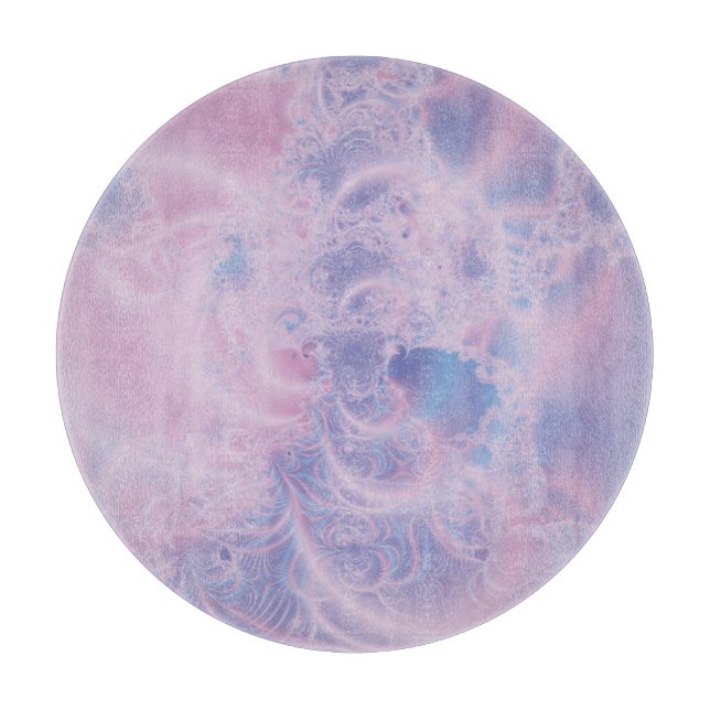Abstrakt Rosa Lysande Konst (Framsidan)