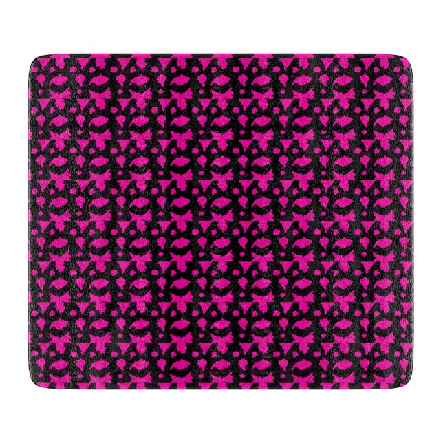 Abstrakt Rosa Mönster (Framsidan)