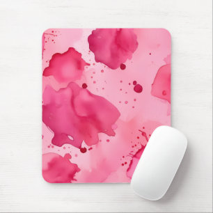 Abstrakt Rosa på Rosa  Musmatta