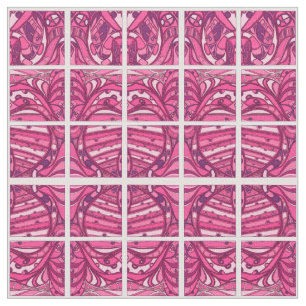 Abstrakt rosa panelmålning tyg