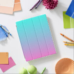 abstrakt rosa turkos ombre sjöjungfru färg iPad skydd<br><div class="desc">Tillbehör till abstrakt rosa turkos ombre sjöjungfru färg mode. Tillbehör till bomullskandy färg mode.</div>