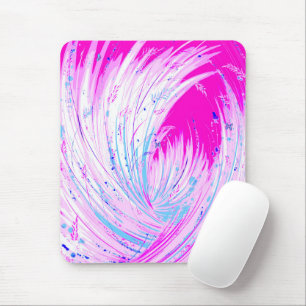 Abstrakt Rosa White Enchanted Garden Musmatta