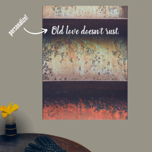 Abstrakt rostig poster