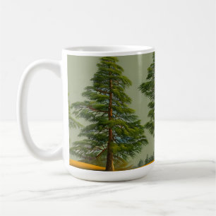 Abstrakt Rustic norra Gräs Kaffemugg