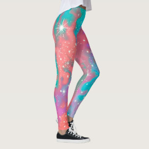 Abstrakt Rymden  Lagar Leggings
