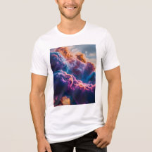Abstrakt rymdnebulosa konst - Färgrik kosmisk