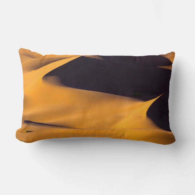 Abstrakt sanddyn lumbarkudde (Framsida)