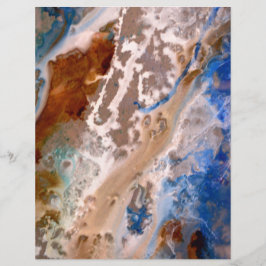 Abstrakt sandstrand mönster vatten skummet mönster