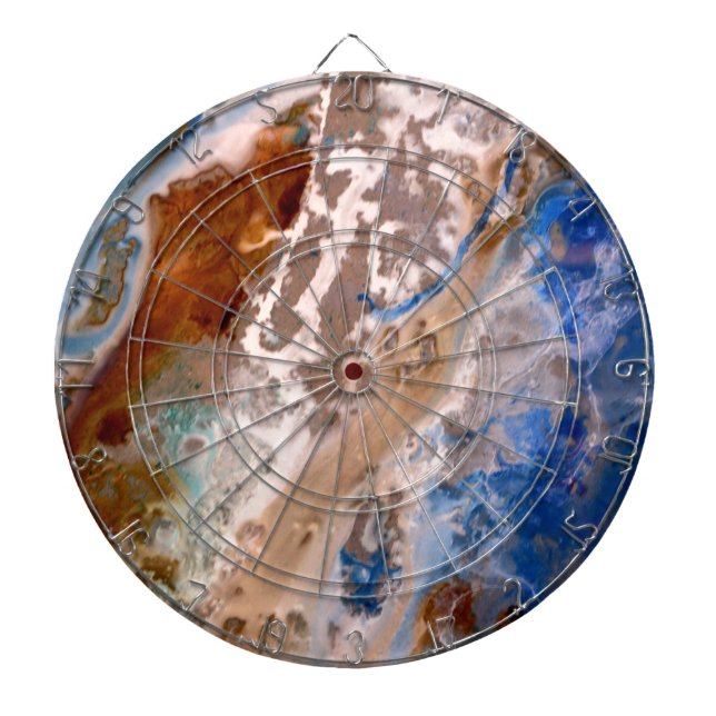 Abstrakt sandstrand mönster vatten skummet mönster piltavla (Framsidan)