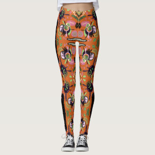 Abstrakt Scandinavian Modern Art Leggings