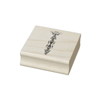 Abstrakt (scepter) stämpel