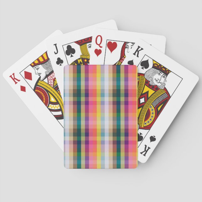 Abstrakt Scottish Play Spel Kort (Baksidan)