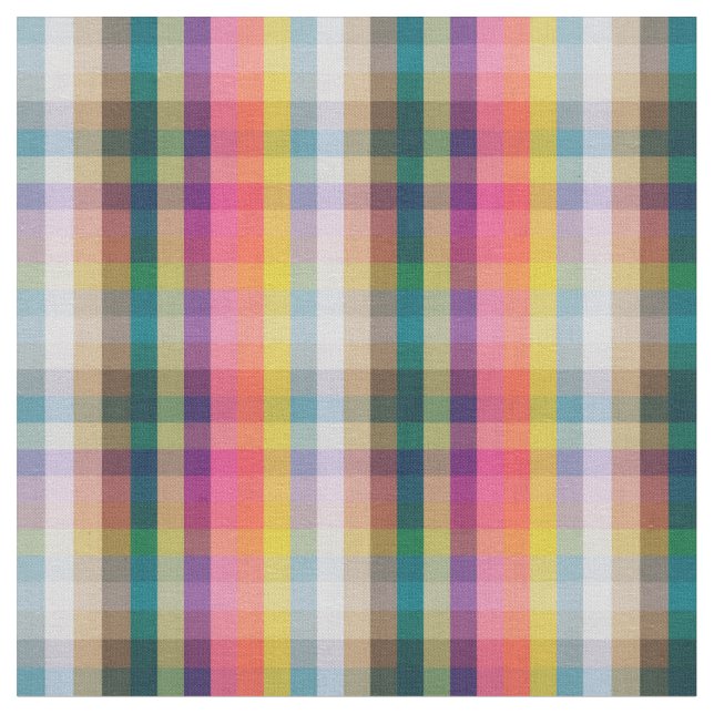 Abstrakt Scottish Play Tyg (Närbild)